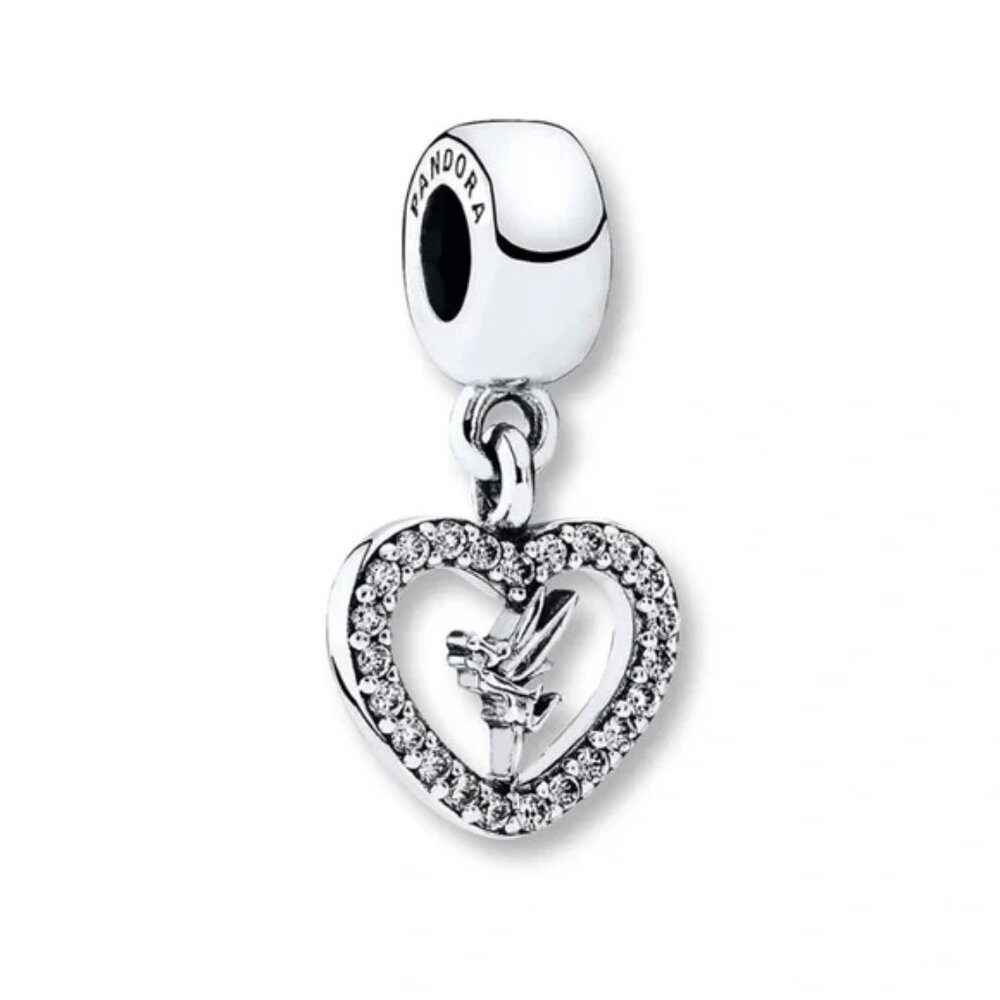 Pandora  Disney Love Tinkerbell Charm NWOT
